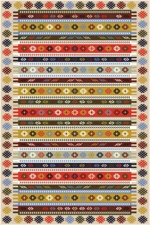 Conceptum Hypnose Koberec Aztec 80x200 cm vícebarevný