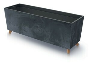 Prosperplast Truhlík s vkladem CORBI III 77 cm antracit