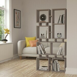Knihovna Houseland Rail mocha