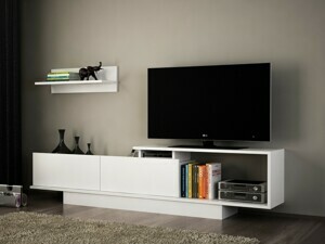 Kalune Design Obývací stěna ASOS 180 cm bílá