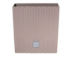 Prosperplast Květináč Rato Flat hnědý, varianta 17 cm