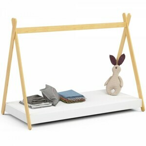 Ak furniture Dětská postel GEM 180x80 cm bílá