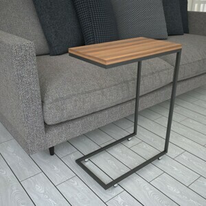 Hanah Home Odkládací stolek Callen ořech