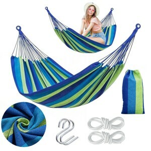 Bluegarden Hamaka Blue Rainbow pro 2 osoby