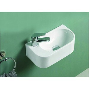 Keramické umyvadlo na stěnu MEXEN VIERA 40x21 cm L