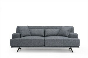 Hanah Home 2-místná pohovka Bentley 200 cm šedá