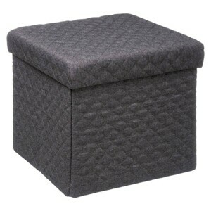 5five Simply Smart Taburet Bella Grey 31x31 cm