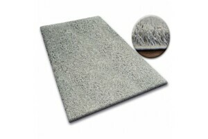 Dywany Lusczow Kusový koberec SHAGGY Izebelie 5cm šedý, velikost 60x100