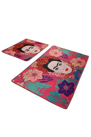 L'essentiel Sada 2 kusů koupelnových předložek Frida růžová