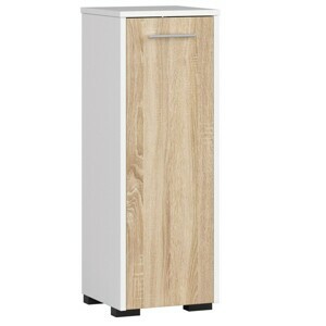 Ak furniture Koupelnová skříňka Fin 30 cm bílá/sonoma