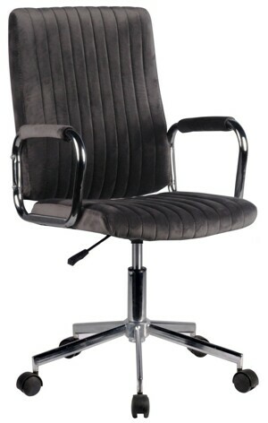 Ak furniture Čalouněné kancelářské křeslo FD-24 šedé