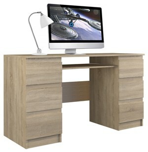 TP Living Psací stůl KUBA dub sonoma
