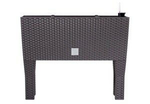 Prosperplast Truhlík RATAN CASE HIGH tm. hnědá, varianta 60 cm