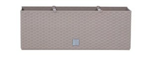Prosperplast Truhlík RATAN CASE mocca, varianta 51,4 cm