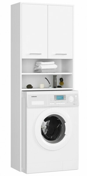 Ak furniture Koupelnová skříňka nad pračku Fin bílá