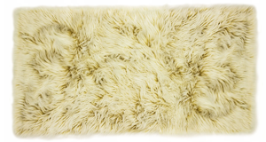 Kontrast Kusový koberec s vysokým vlasem OMBRE 120 x 160 cm - hořčicový