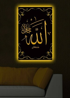 Hanah Home Obraz s led osvětlením Ahanti 45x70 cm