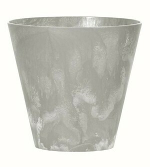 Prosperplast Květináč Tubus Easy šedý, varianta 20 cm