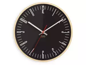 ModernClock Nástěnné hodiny Piano černé