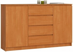 Ak furniture Komoda Tove K 160 cm olše