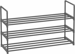 SONGMICS Botník Rezula 55 cm černý
