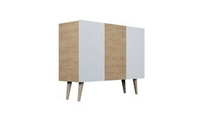 Kocot kids Komoda TORONTO 120 cm dub artisan/bílá