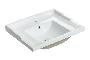 Comad Zápustné umyvadlo Retro 60 cm bílé