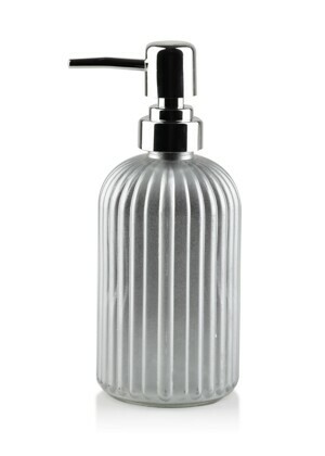 Bathlab Dávkovač mýdla Ari 400ml stříbrný