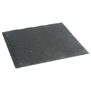 Secret de Gourmet Kamenný podnos Spole 25x25 cm antracit