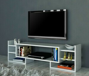 Kalune Design TV stolek SEMA 115 cm bílý