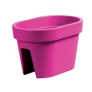 Prosperplast Květináč Lofly Railing fuchsiový