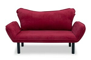 Hanah Home 2-místná pohovka Chatto 140 cm bordó