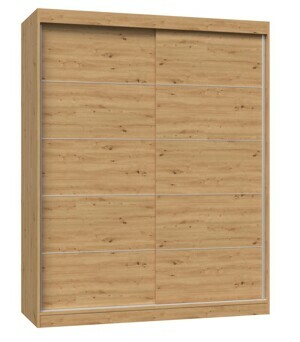 TP Living Šatní skříň IGA I 160 cm dub artisan