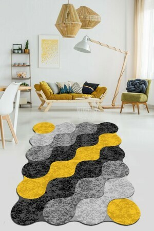 Conceptum Hypnose Koberec Arona II 80x120 cm šedý/žlutý
