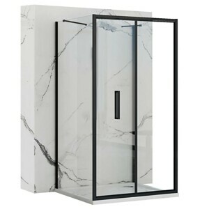 REA Sprchový kout Rapid Fold II, velikost 100x100