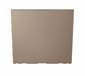Prosperplast Vysoký truhlík s vkladem CORBI 77 cm mocca, varianta 58 cm