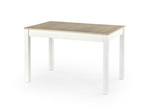 HALMAR Jídelní rozkládací stůl Maurycy 118/158 cm dub sonoma/bílý