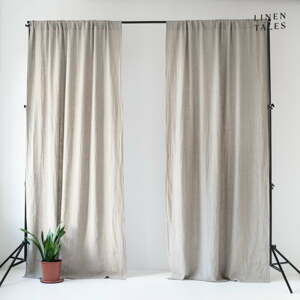 Béžový závěs 140x170 cm Night Time – Linen Tales