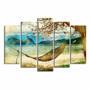 Vícedílný obraz Hammock, 105 x 70 cm