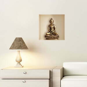 Samolepka s 3D efektem Ambiance Buddha Statue