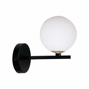 Černé nástěnné svítidlo Kama – Candellux Lighting
