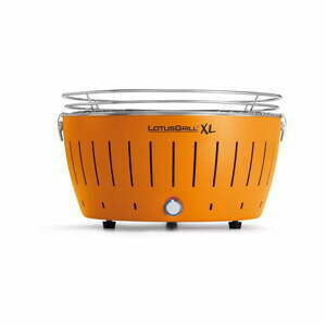 Oranžový bezkouřový gril LotusGrill XL