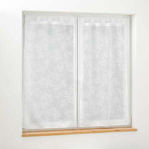 Bílé voálové záclony v sadě 2 ks 60x120 cm Karla – douceur d'intérieur
