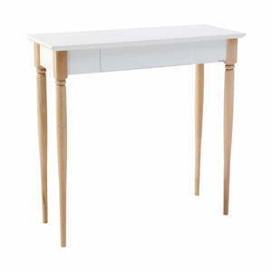 Bílý pracovní stůl Ragaba Mamo, šířka 65 cm