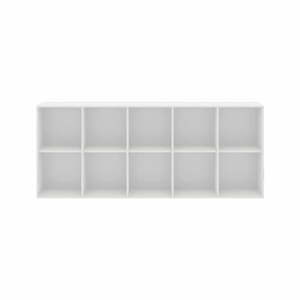 Bílý modulární policový systém 169x69 cm Mistral Kubus - Hammel Furniture