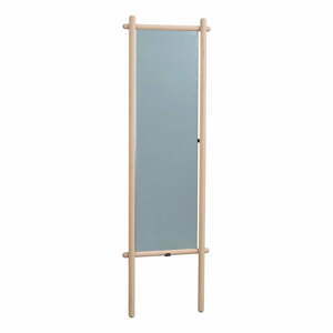 Stojací zrcadlo s dřevěným rámem 52x180 cm Milford - Rowico