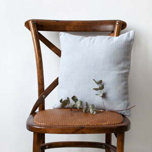 Lněný povlak na polštář 50x50 cm Light Grey – Linen Tales