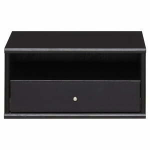 Černý závěsný noční stolek s poličkami Mistral - Hammel Furniture