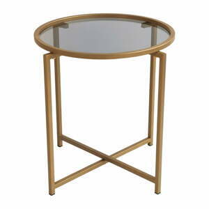 Kulatý odkládací stolek ø 50 cm Gold – Neostill