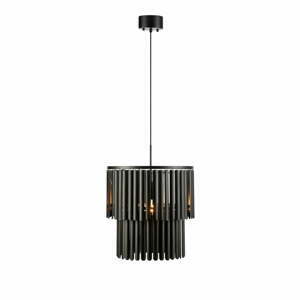 Matně černé závěsné svítidlo s kovovým stínidlem 42.5x42.5 cm Viento – Markslöjd